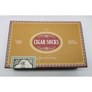 4 Pairs of Men's Cigar Socks, Christmas Gift